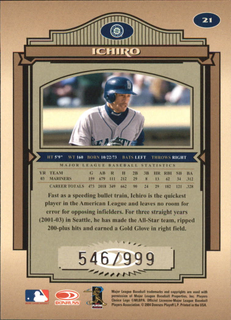 2004 Timeless Treasures Baseball Cards - Picture 14 of 72