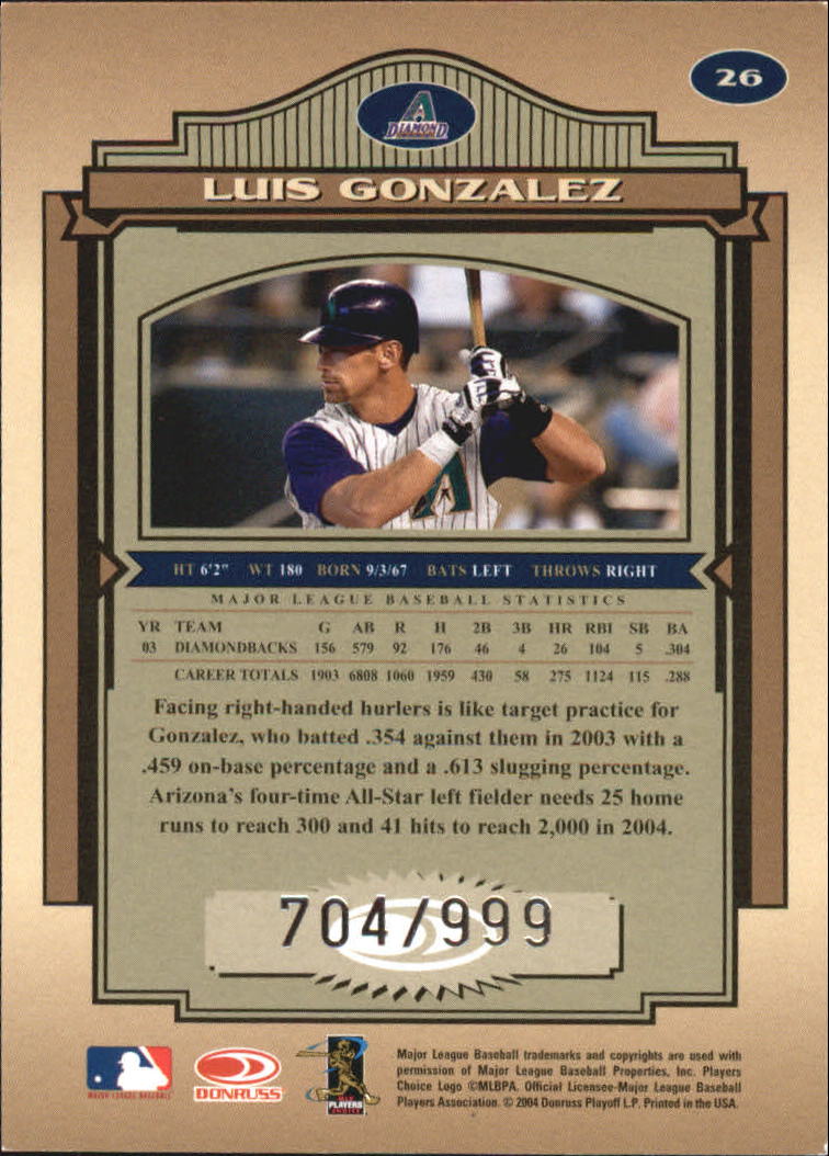 2004 Timeless Treasures Baseball Cards - Picture 22 of 72