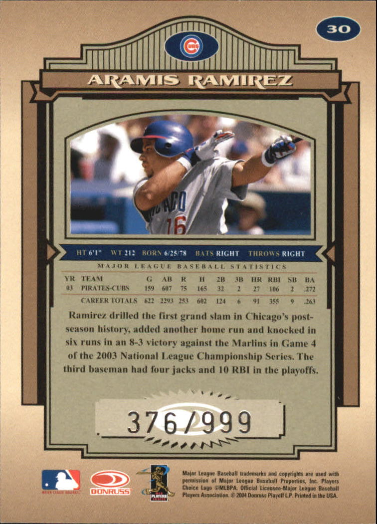 2004 Timeless Treasures Baseball Cards - Picture 24 of 72