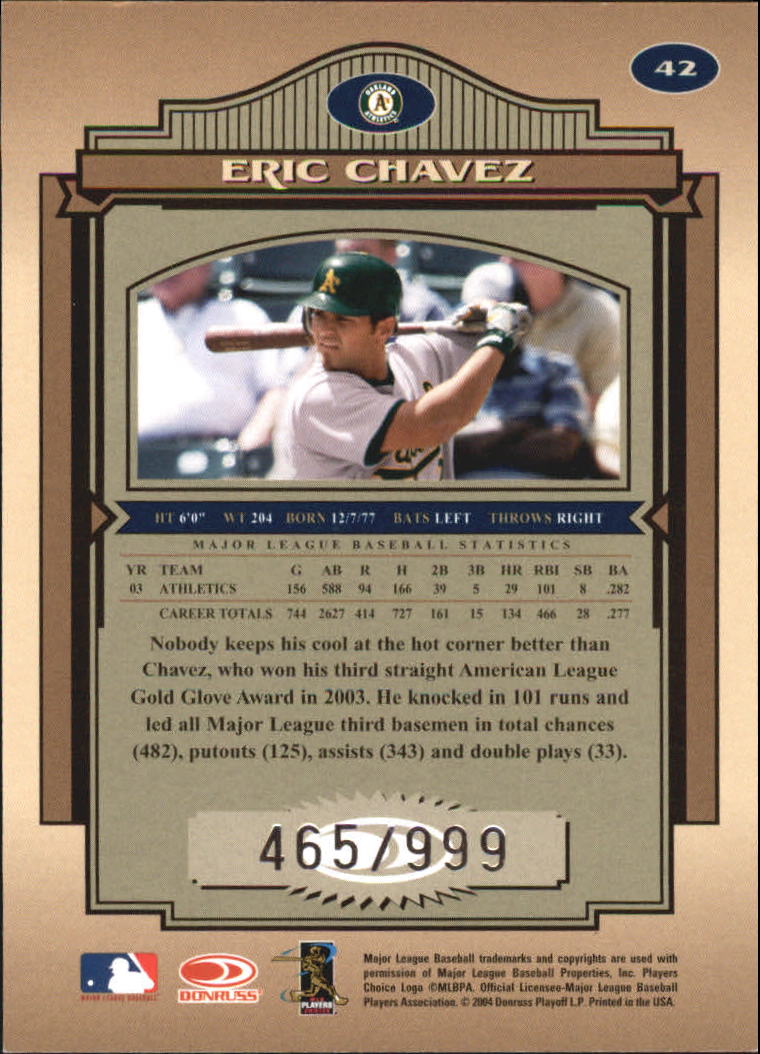 2004 Timeless Treasures Baseball Cards - Picture 34 of 72