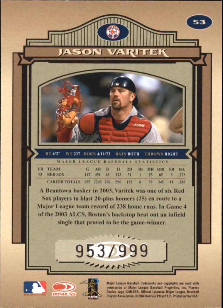 2004 Timeless Treasures Baseball Cards - Picture 40 of 72