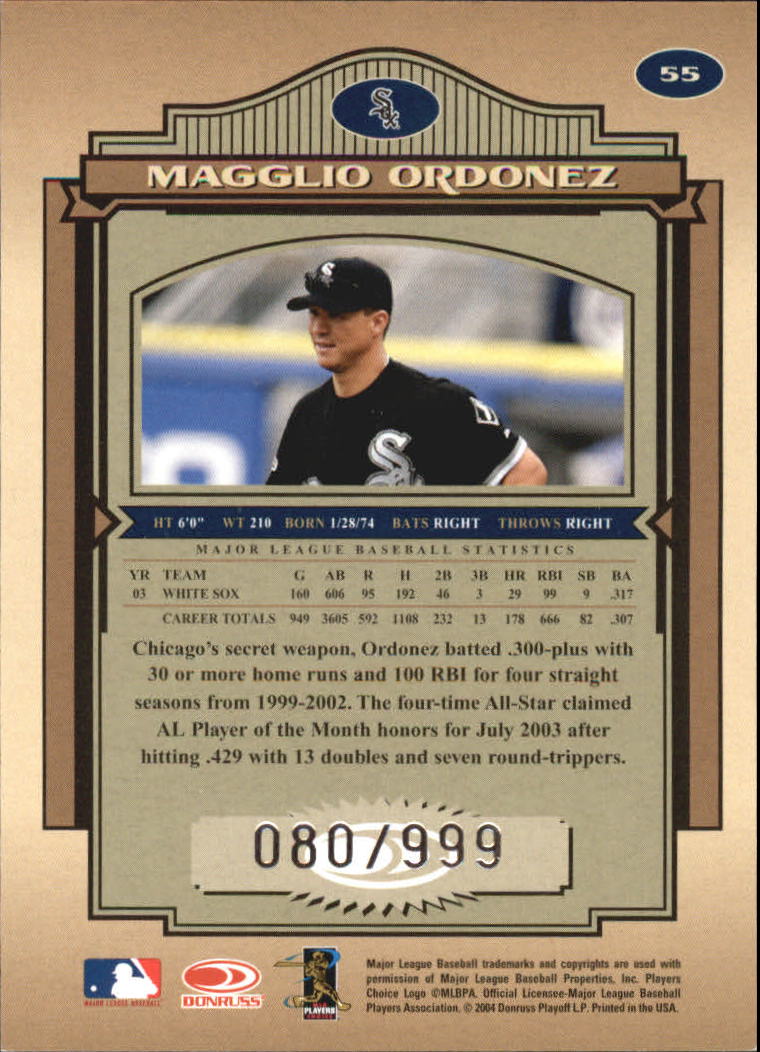 2004 Timeless Treasures Baseball Cards - Picture 42 of 72
