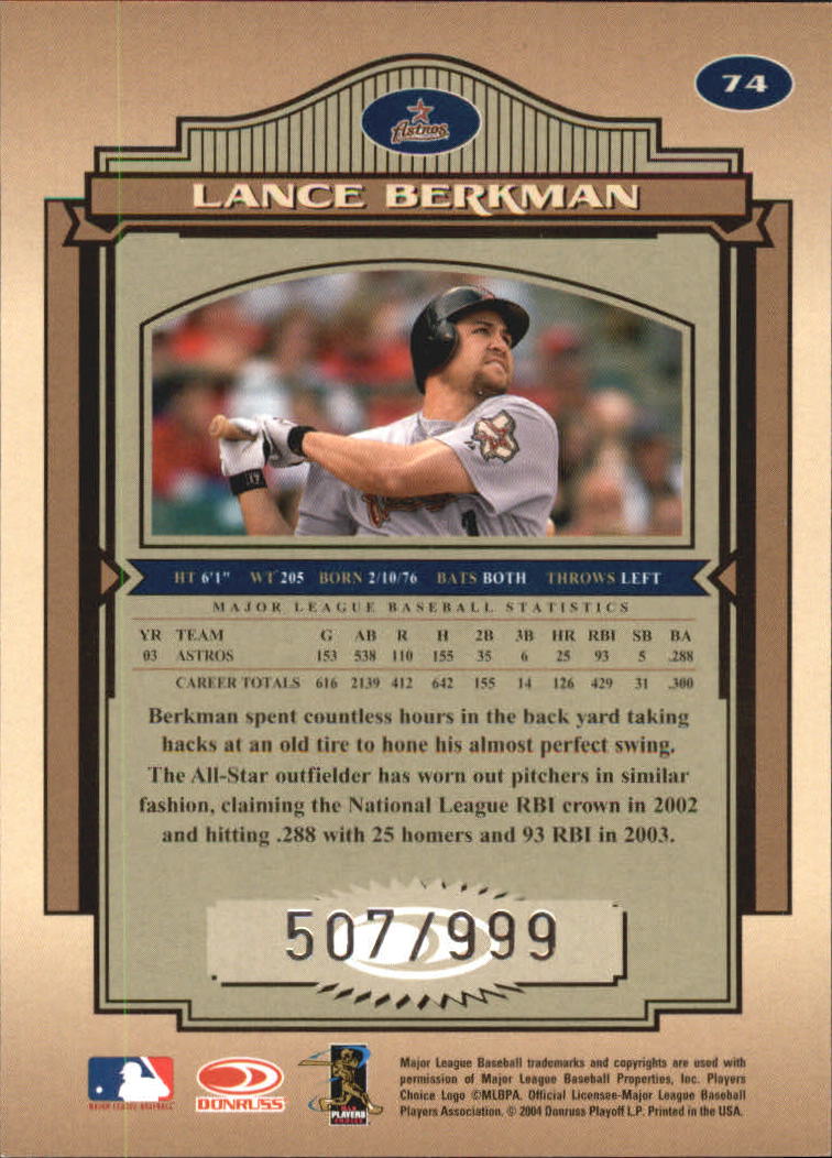 2004 Timeless Treasures Baseball Cards - Picture 56 of 72