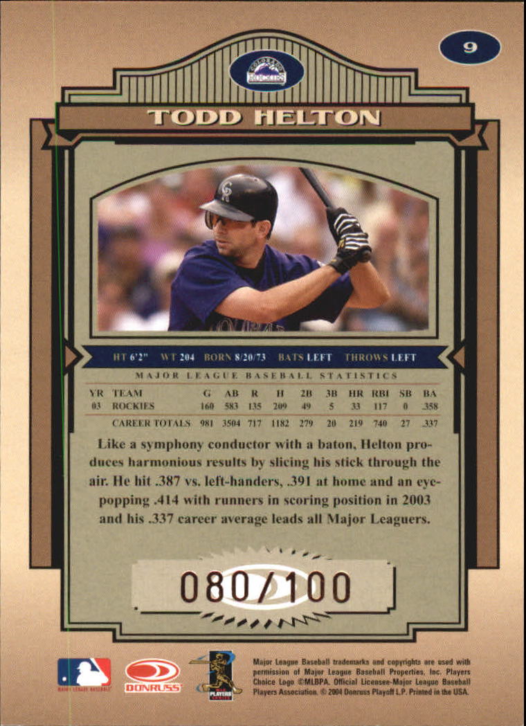 2004 Timeless Treasures Baseball Cards - Picture 72 of 72