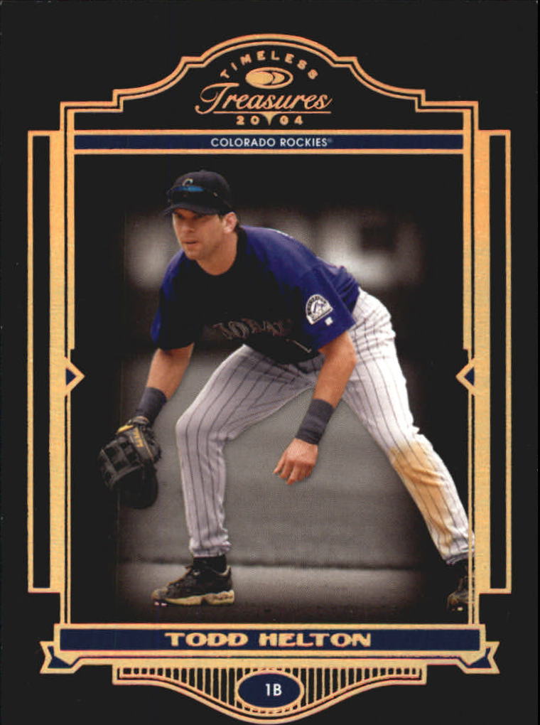 2004 Timeless Treasures Baseball Cards - Picture 71 of 72