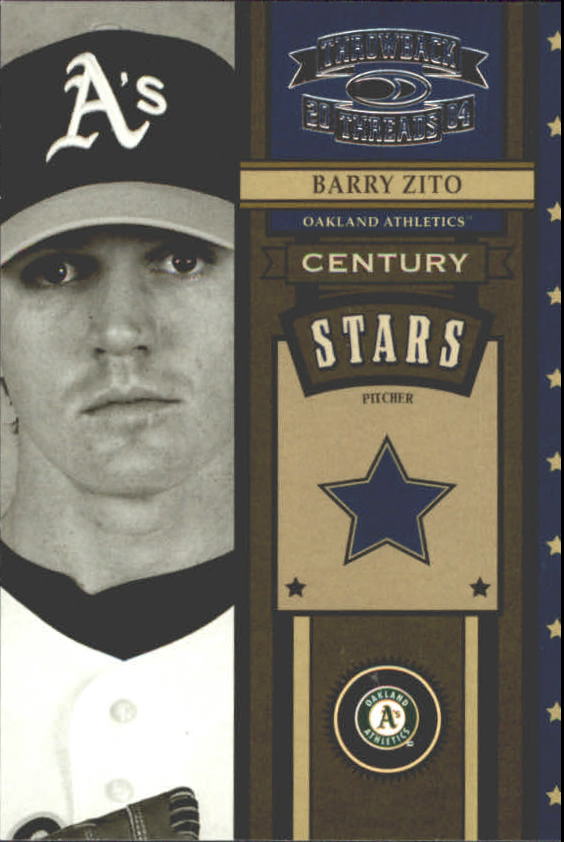 Tarjetas de inserción ""Century Stars"" de béisbol Throwback Threads 2004 - Imagen 4 de 33