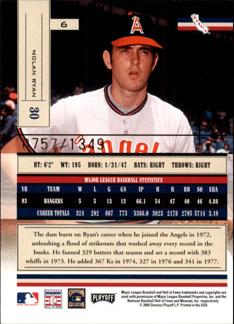 2004 Absolute Memorabilia Baseball "Main Set" Hobby Cards #1 to #250 - Picture 13 of 366