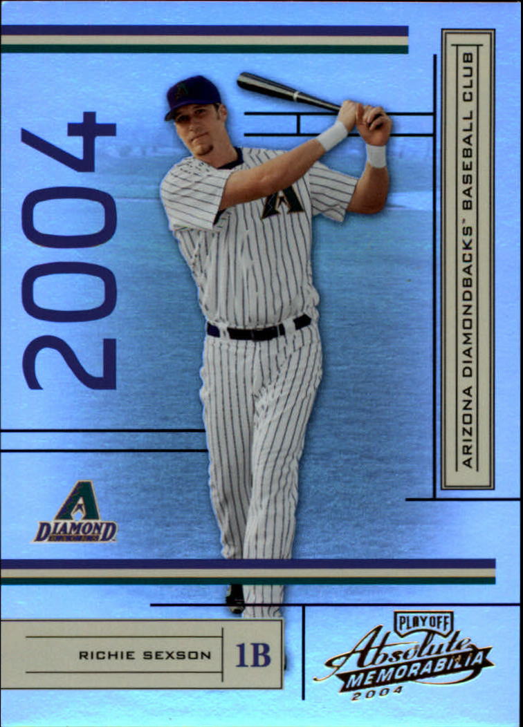 2004 Absolute Memorabilia Baseball "Main Set" Hobby Cards #1 to #250 - Picture 16 of 366