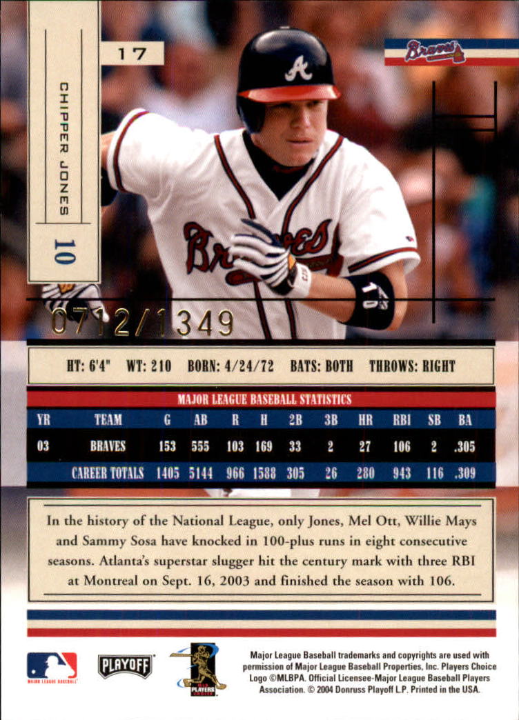 2004 Absolute Memorabilia Baseball "Main Set" Hobby Cards #1 to #250 - Picture 33 of 366