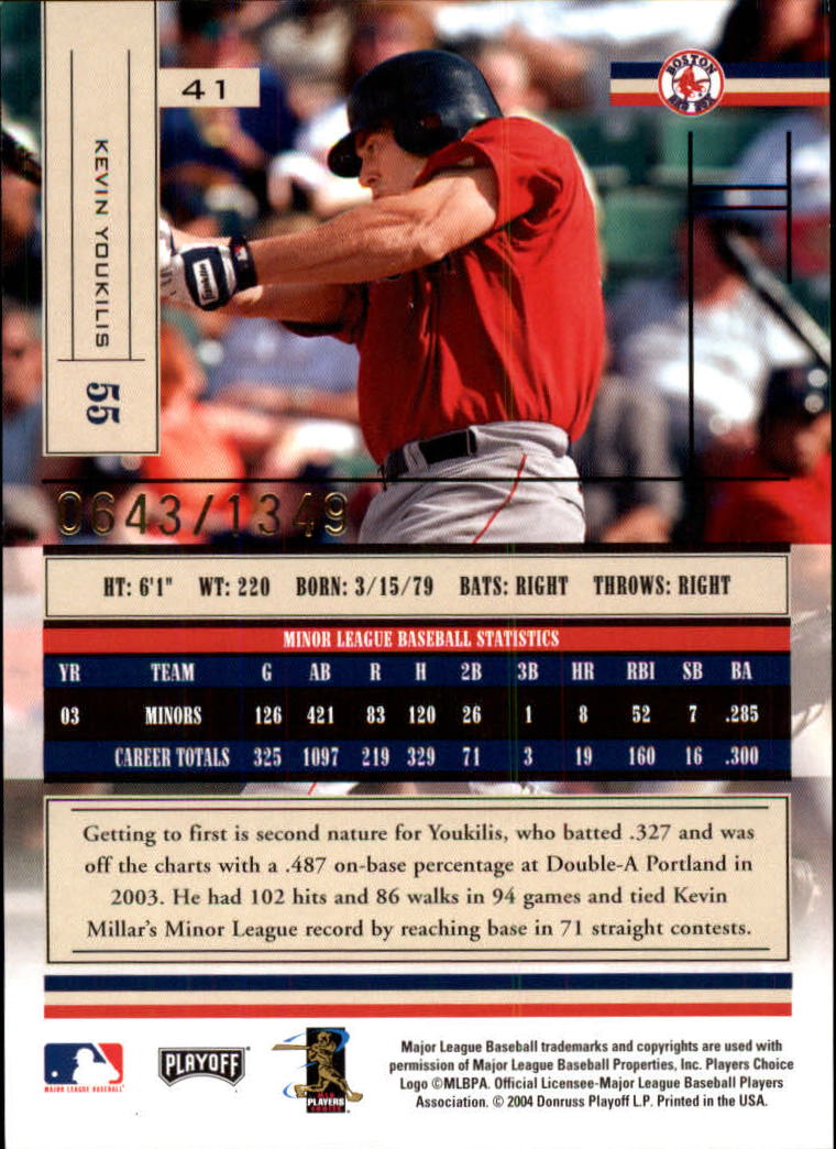 2004 Absolute Memorabilia Baseball "Main Set" Hobby Cards #1 to #250 - Picture 73 of 366
