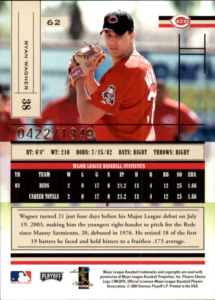 2004 Absolute Memorabilia Baseball "Main Set" Hobby Cards #1 to #250 - Picture 103 of 366