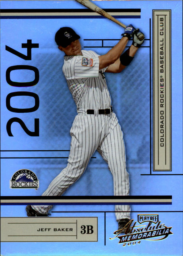 2004 Absolute Memorabilia Baseball "Main Set" Hobby Cards #1 to #250 - Picture 114 of 366