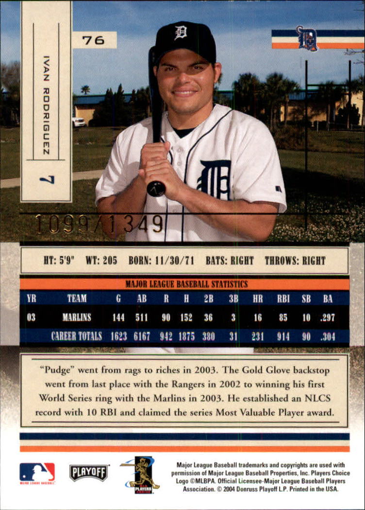 2004 Absolute Memorabilia Baseball "Main Set" Hobby Cards #1 to #250 - Picture 129 of 366