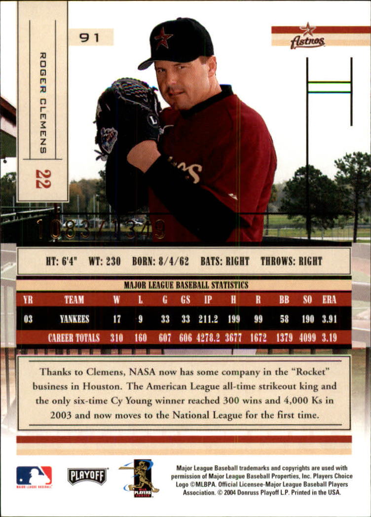 2004 Absolute Memorabilia Baseball "Main Set" Hobby Cards #1 to #250 - Picture 155 of 366