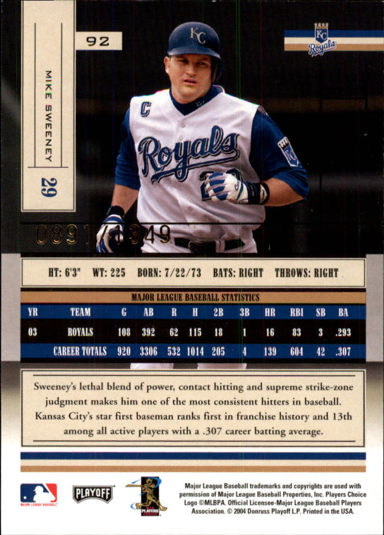 2004 Absolute Memorabilia Baseball "Main Set" Hobby Cards #1 to #250 - Picture 157 of 366