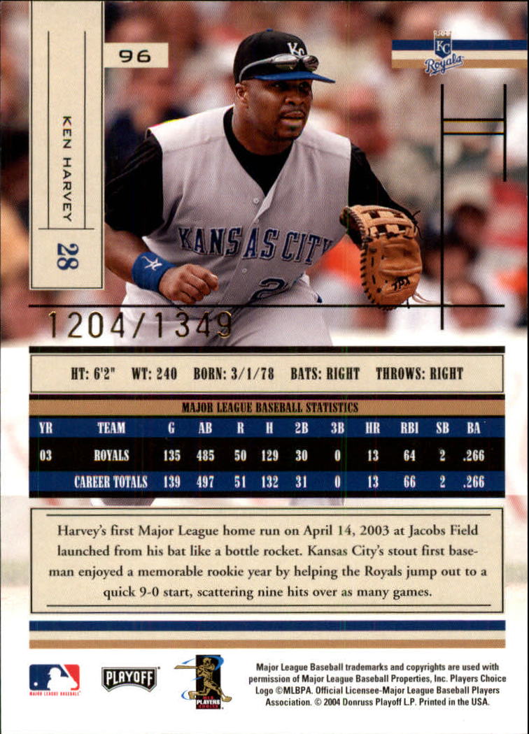 2004 Absolute Memorabilia Baseball "Main Set" Hobby Cards #1 to #250 - Picture 163 of 366