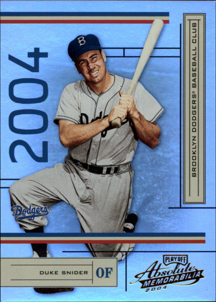 2004 Absolute Memorabilia Baseball "Main Set" Hobby Cards #1 to #250 - Picture 170 of 366