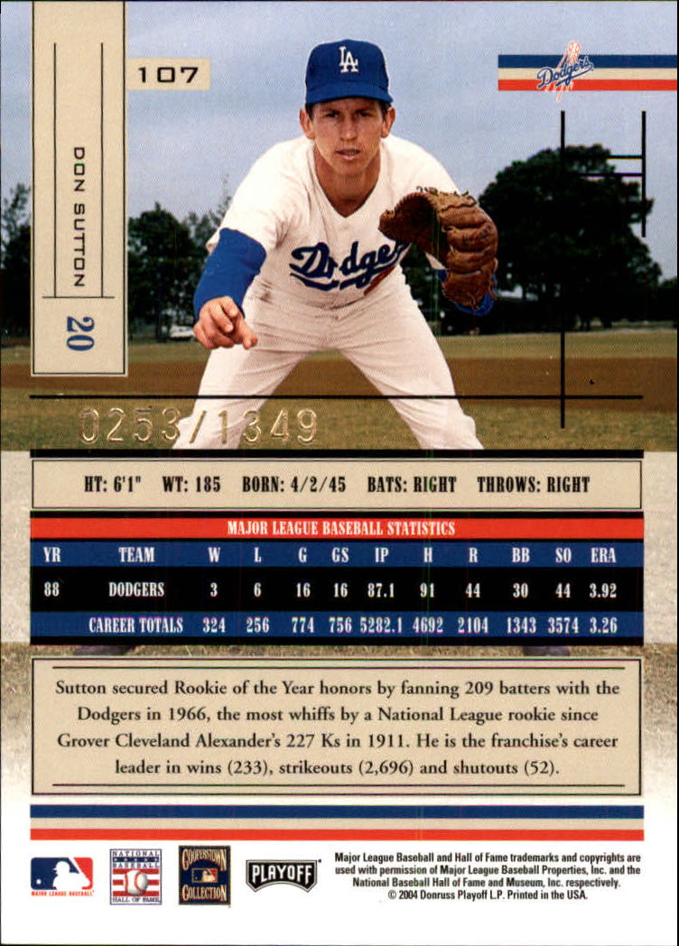 2004 Absolute Memorabilia Baseball "Main Set" Hobby Cards #1 to #250 - Picture 183 of 366