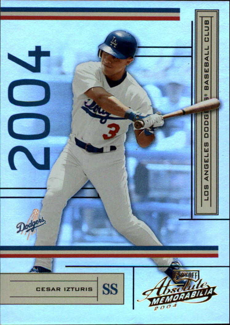 2004 Absolute Memorabilia Baseball "Main Set" Hobby Cards #1 to #250 - Picture 184 of 366