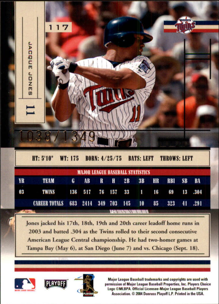 2004 Absolute Memorabilia Baseball "Main Set" Hobby Cards #1 to #250 - Picture 201 of 366
