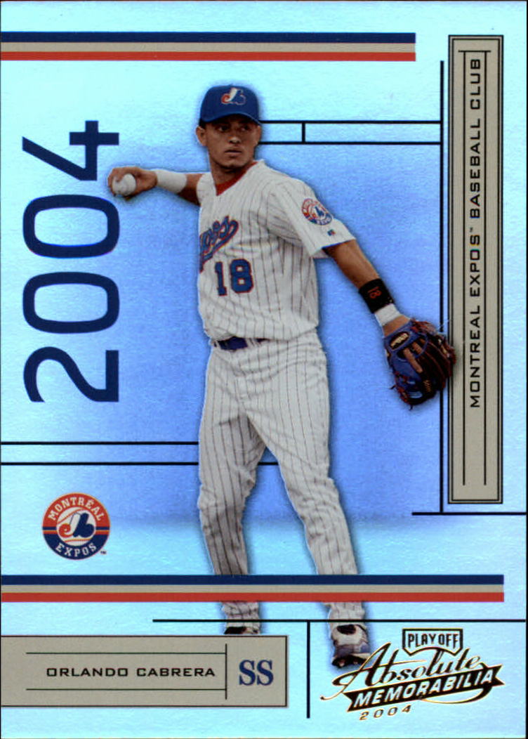 2004 Absolute Memorabilia Baseball "Main Set" Hobby Cards #1 to #250 - Picture 216 of 366