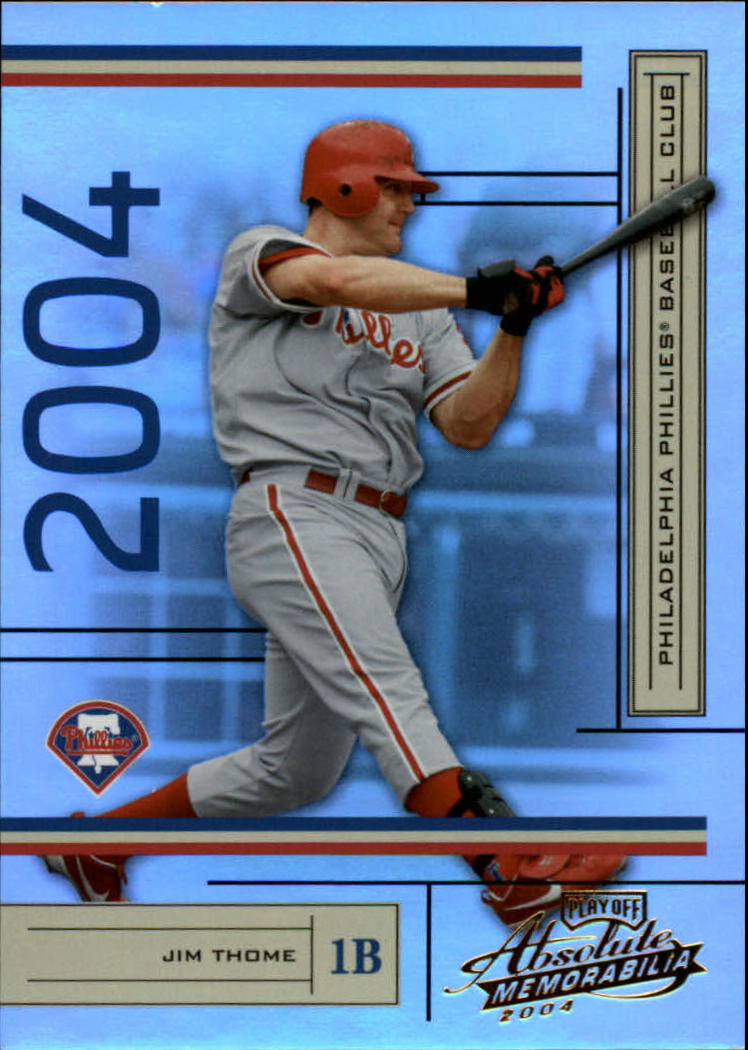 2004 Absolute Memorabilia Baseball "Main Set" Hobby Cards #1 to #250 - Picture 272 of 366