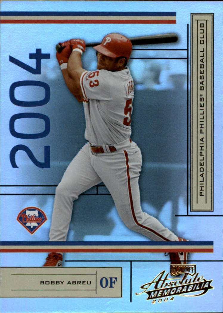 2004 Absolute Memorabilia Baseball "Main Set" Hobby Cards #1 to #250 - Picture 274 of 366