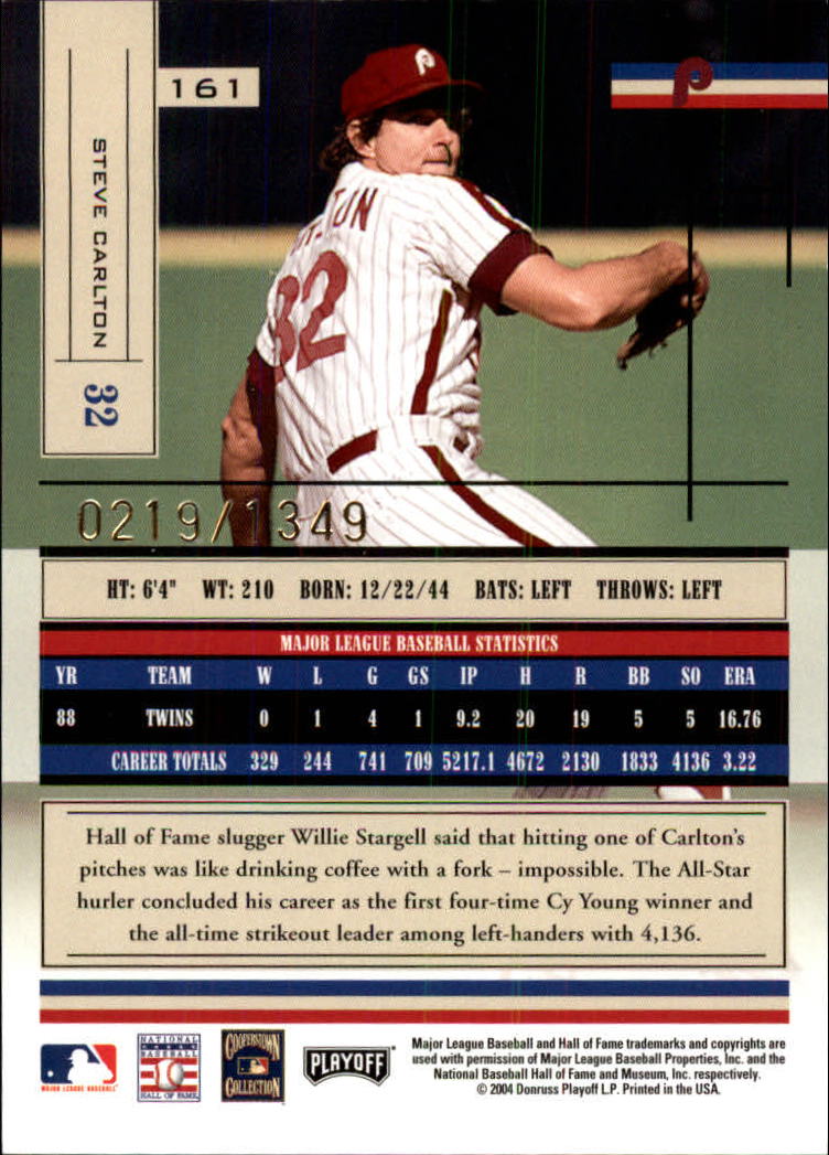 2004 Absolute Memorabilia Baseball "Main Set" Hobby Cards #1 to #250 - Picture 281 of 366
