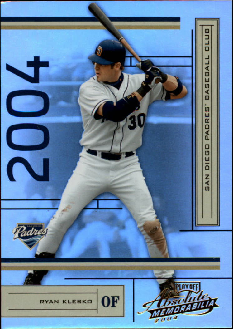 2004 Absolute Memorabilia Baseball "Main Set" Hobby Cards #1 to #250 - Picture 288 of 366