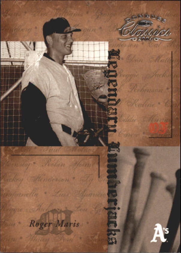 Tarjetas ""insertar e insertar paralelas"" de béisbol Donruss Classics 2004 - Imagen 50 de 123