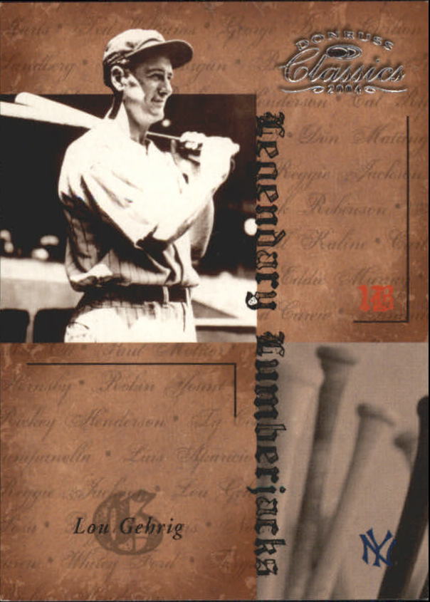 Tarjetas ""insertar e insertar paralelas"" de béisbol Donruss Classics 2004 - Imagen 54 de 123