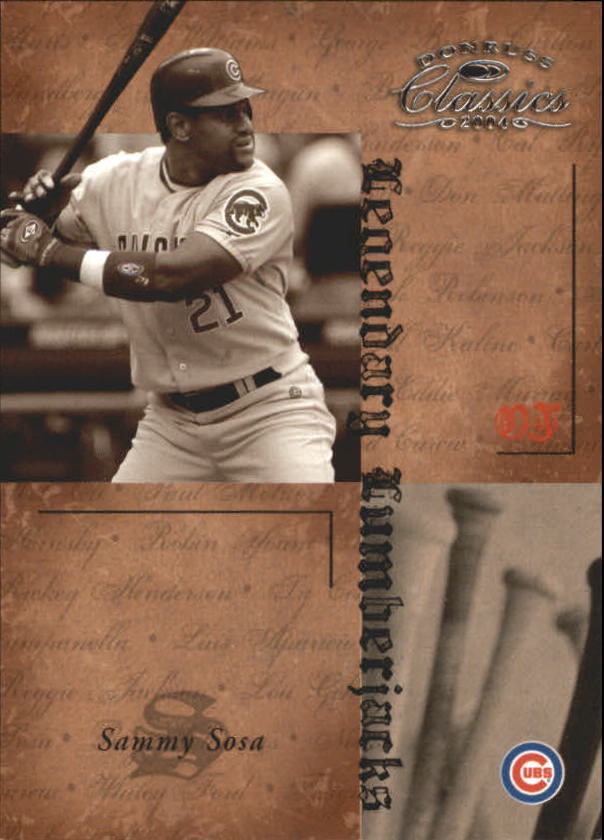 Tarjetas ""insertar e insertar paralelas"" de béisbol Donruss Classics 2004 - Imagen 58 de 123