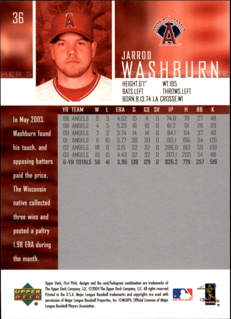 2004 Upper Deck First Pitch Baseball Card Pick