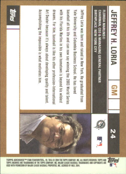 2004 Topps All-Time Fan Favorites Baseball - Picture 39 of 220