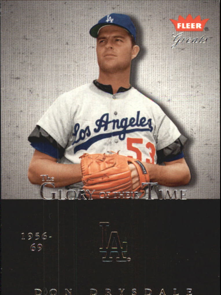 2004 Greats of the Game (Fleer) Baseball "Insert" Cards - Picture 38 of 57