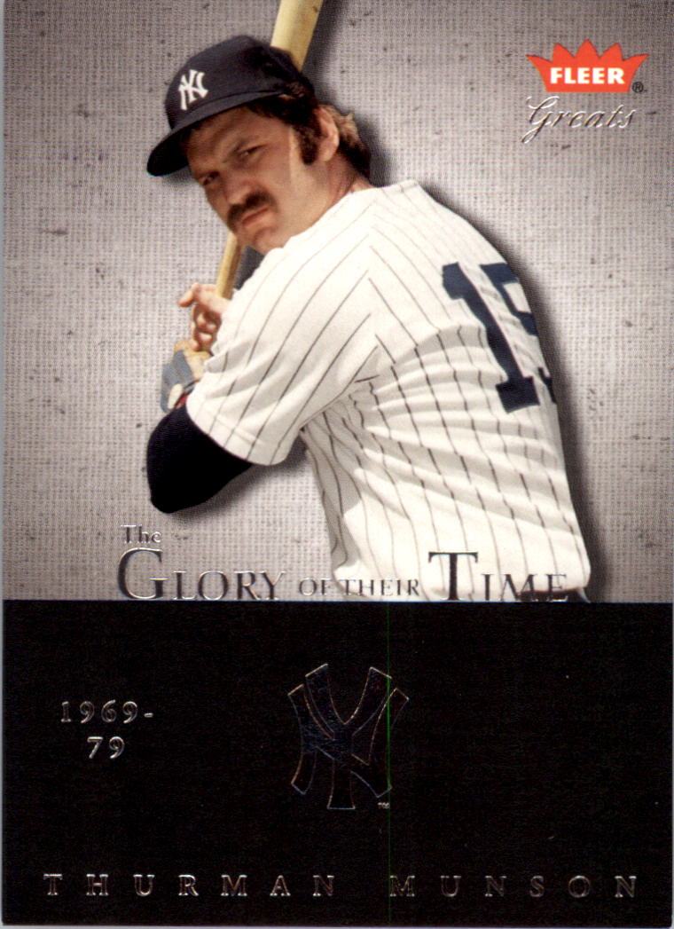 2004 Greats of the Game (Fleer) Baseball "Insert" Cards - Picture 50 of 57