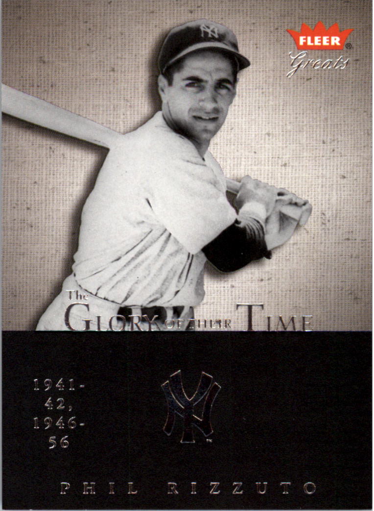 2004 Greats of the Game (Fleer) Baseball "Insert" Cards - Picture 56 of 57