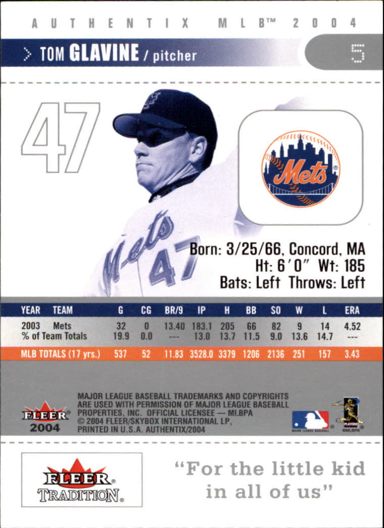 2004 Fleer Authentix Baseball "Main Set" Cards - Picture 11 of 199