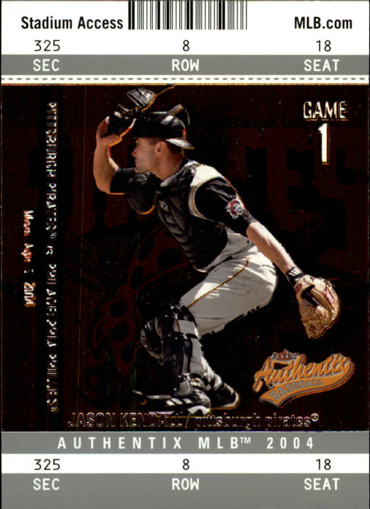 2004 Fleer Authentix Baseball "Main Set" Cards - Picture 26 of 199