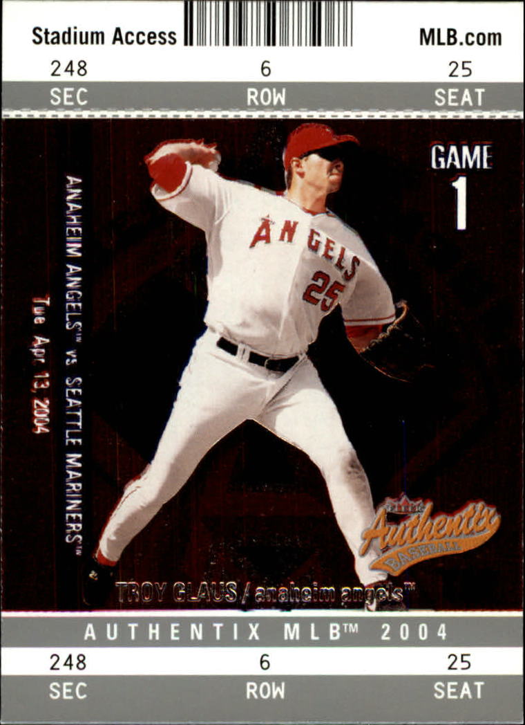 2004 Fleer Authentix Baseball "Main Set" Cards - Picture 36 of 199