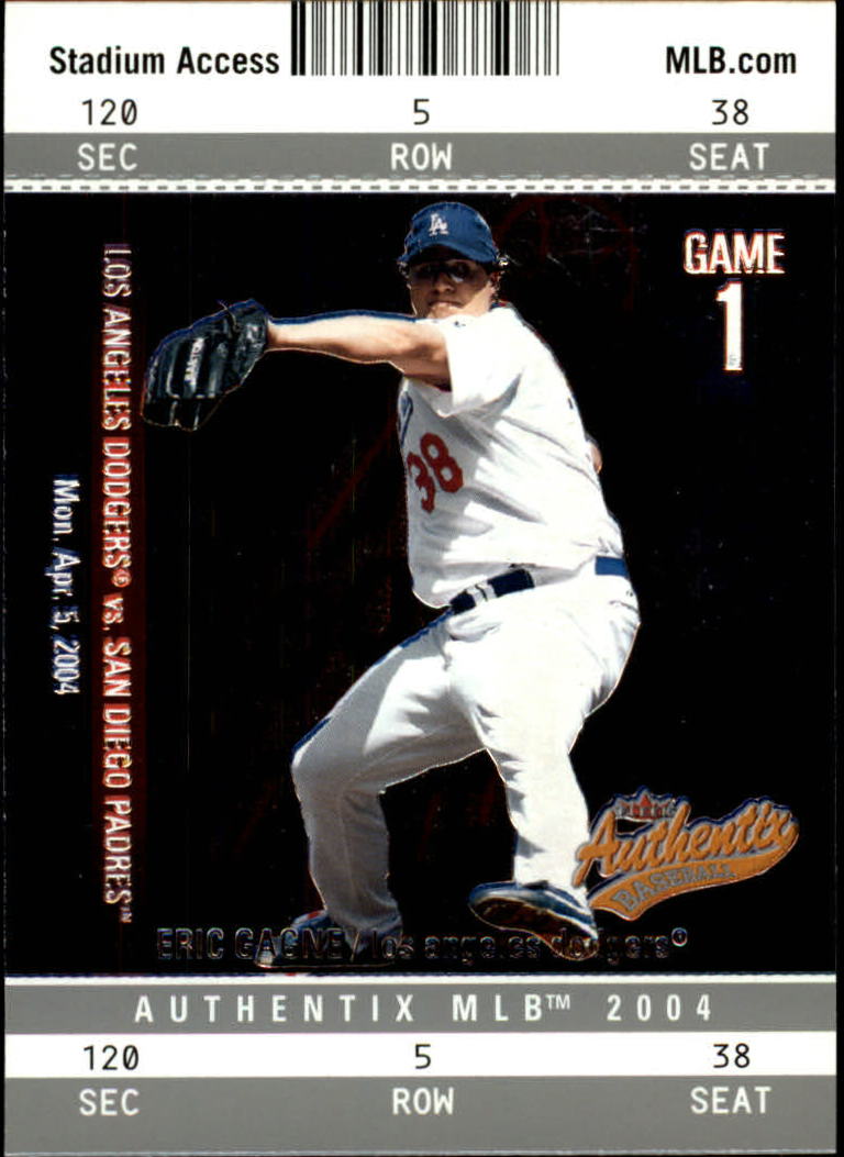2004 Fleer Authentix Baseball "Main Set" Cards - Picture 44 of 199