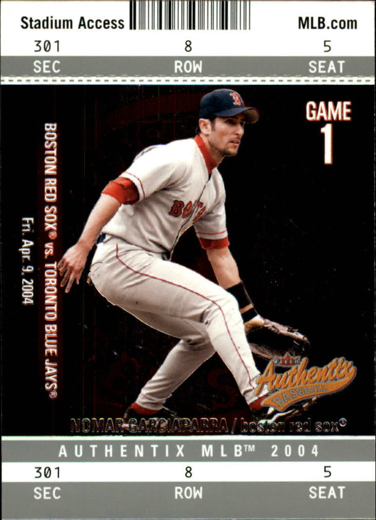 2004 Fleer Authentix Baseball "Main Set" Cards - Picture 46 of 199