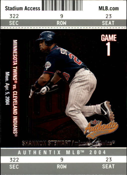 2004 Fleer Authentix Baseball "Main Set" Cards - Picture 60 of 199