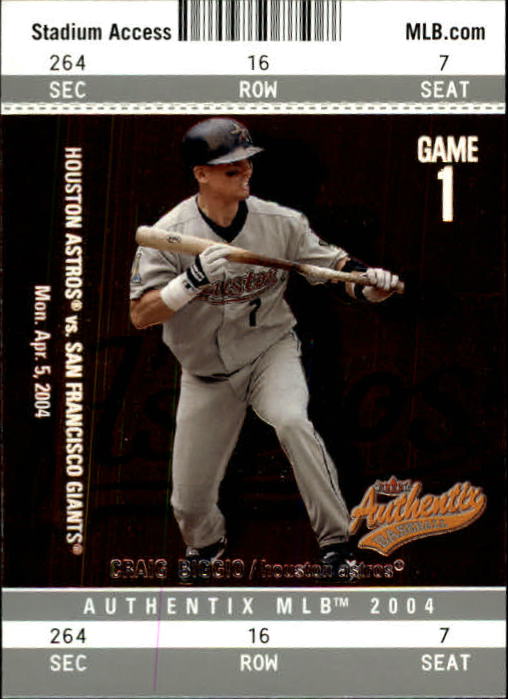 2004 Fleer Authentix Baseball "Main Set" Cards - Picture 78 of 199