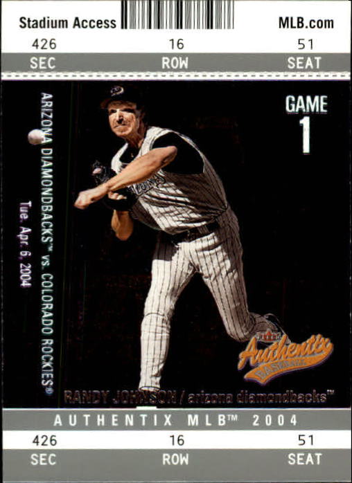 2004 Fleer Authentix Baseball "Main Set" Cards - Picture 80 of 199