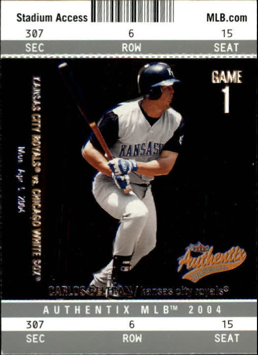 2004 Fleer Authentix Baseball "Main Set" Cards - Picture 92 of 199