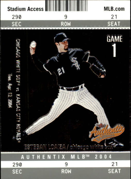 2004 Fleer Authentix Baseball "Main Set" Cards - Picture 178 of 199