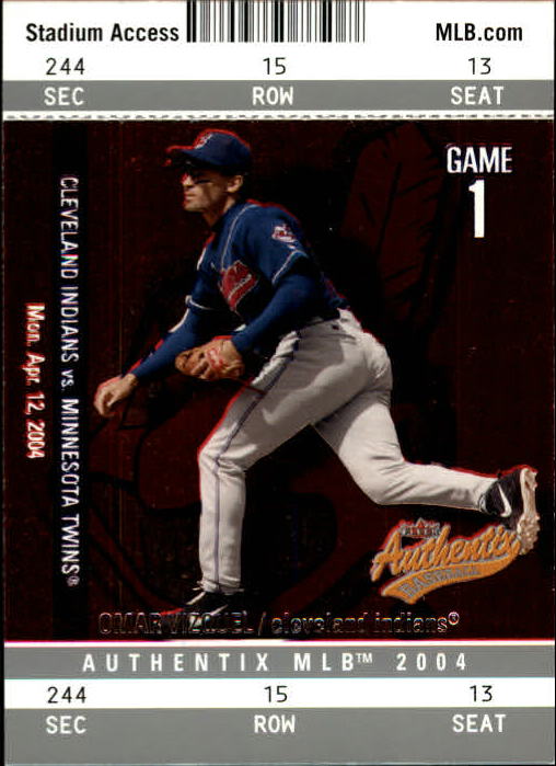 2004 Fleer Authentix Baseball "Main Set" Cards - Picture 194 of 199