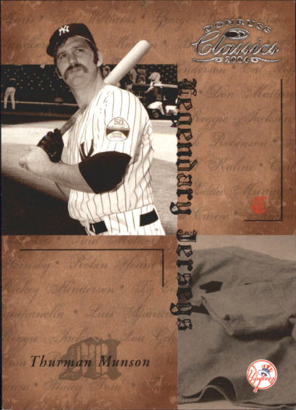 Tarjetas ""insertar e insertar paralelas"" de béisbol Donruss Classics 2004 - Imagen 8 de 123