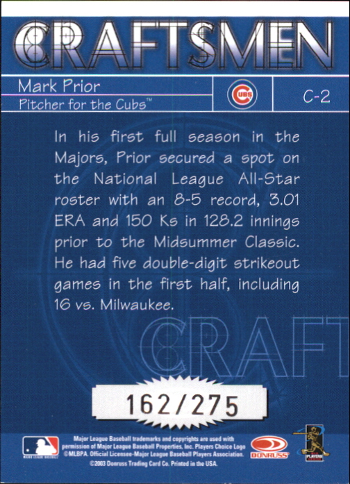 2004 Donruss Baseball "Insert and Insert Parallel" Cards - Picture 27 of 93